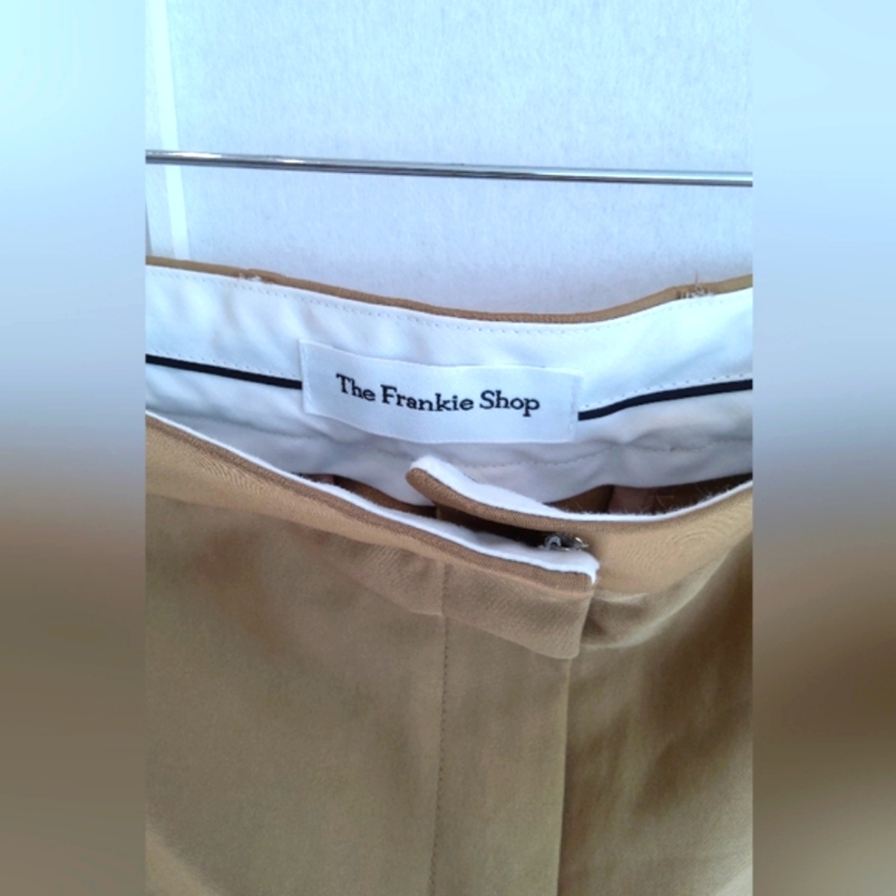 The Frankie Shop Tan Chinos Skirt Versatile Style - Picture 2 of 6